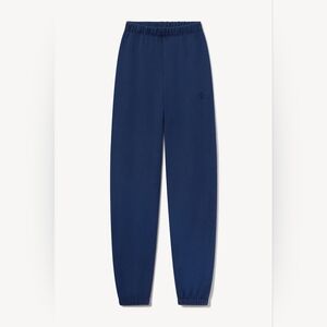 Éterne French Terry 'Straight Leg Sweatpant' In Navy, Nwt, Sz M